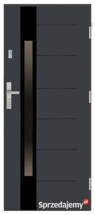 Drzwi wejściowe 55 mm GADOT LI22T ANTRACYT 8090 mazowieckie