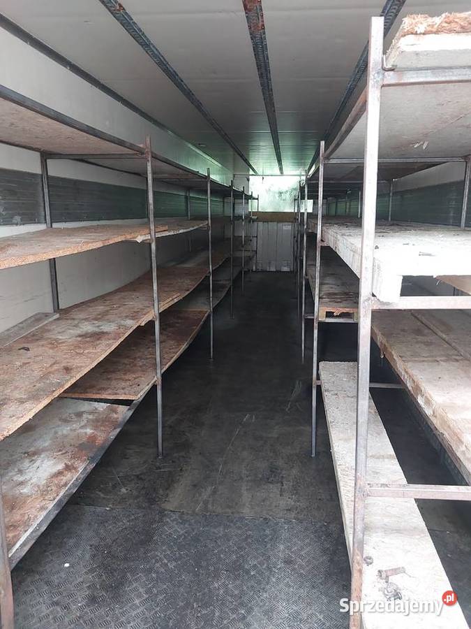 ZABUDOWA CHŁODNIA KONTENER MAGAZYN REGAŁY