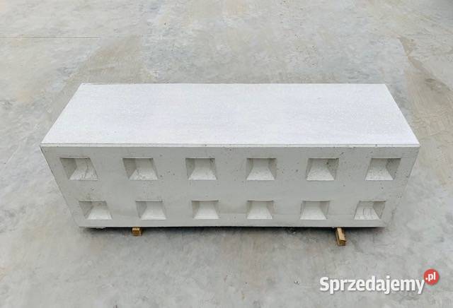 Lego blok mur betonowy zasieki bloczek zapora Warszawa