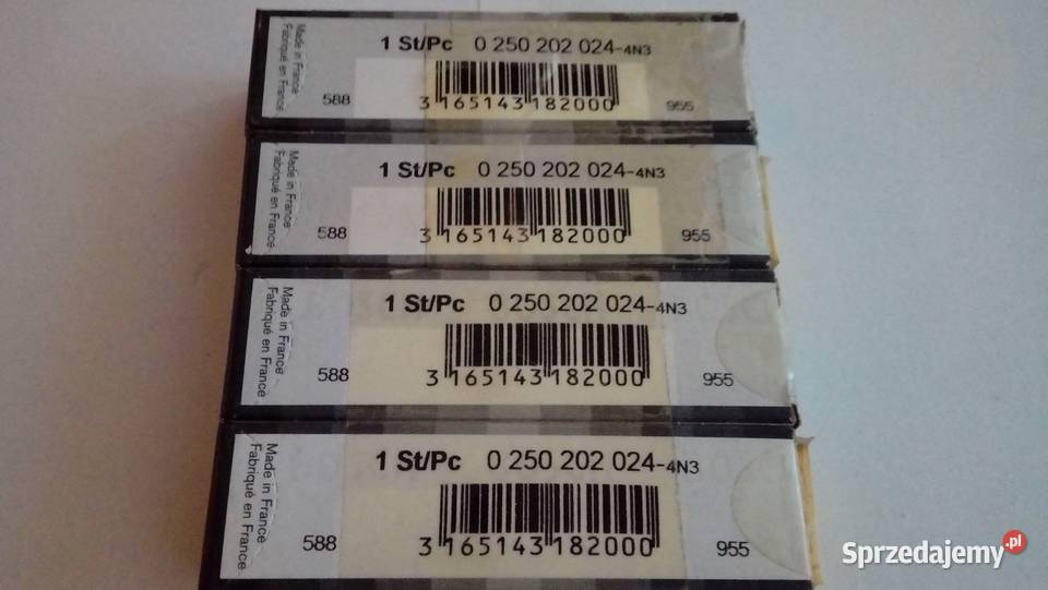 Świeca żarowa BOSCH 0250202024 RENAULT 19D 4 osobowe