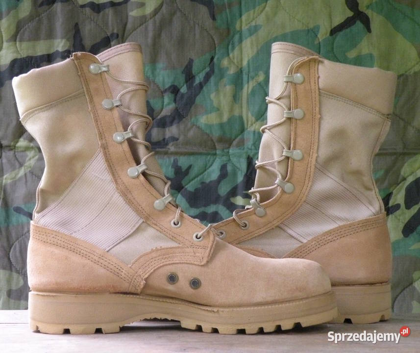 Buty Us Army combat hot weather 8 12R VIBRAM Wrocław
