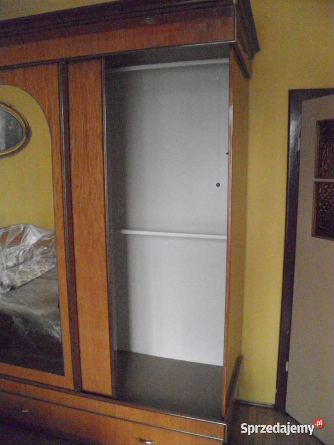 szafa 3 drzwiowa z lustrem połysk Szafy i garderoby Meble śląskie Sosnowiec
