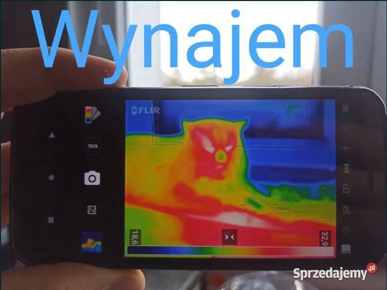 Wynajem CAT S62 Pro Kamera termowizyjna Bydgoszcz
