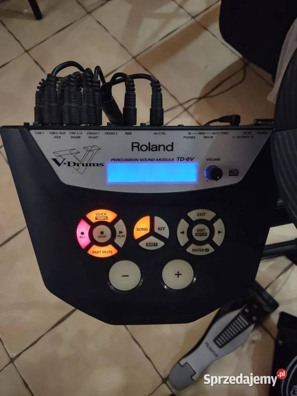 Elektroniczna perkusja Roland VDrums TD6V szuka pomorskie Osiek sprzedam