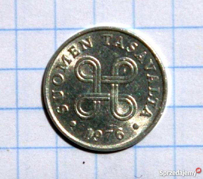 1 PENNI 1976 FINLANDIA Antyki, Sztuka, Kolekcje Piszczac
