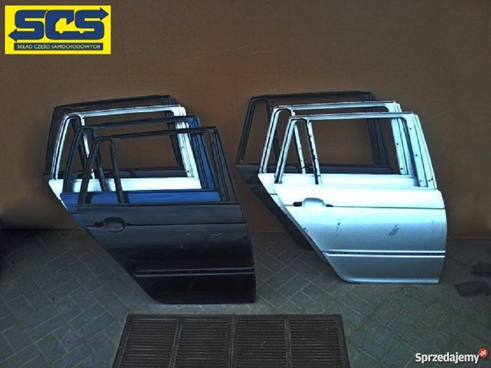 BMW SERIA 3 E46 KOMBI DRZWI PRAWY TYŁ TYLNE 9807 części blacharskie Bieleń