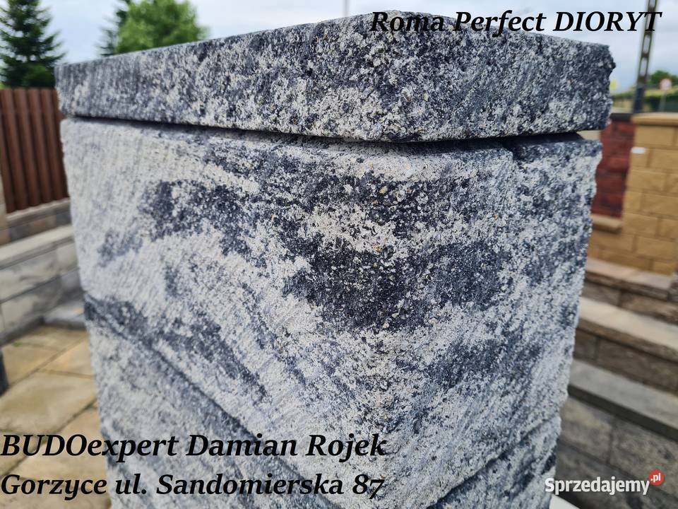 Pustak bloczek szczotkowany Joniec Roma Perfect Architektura ogrodowa Gorzyce sprzedam