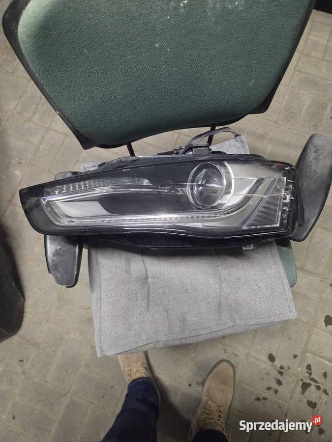 LEWA PRZEDNIA LAMPA BIXENON LED AUDI A4 s line Rotmanka