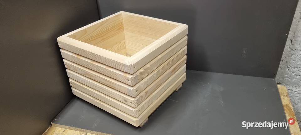 Donica drewniana donice drewniane skrzynka Gorlice sprzedam