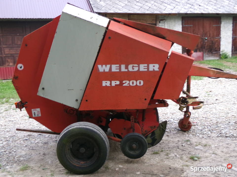 Prasa welger rp 200 rp 12 blanchot rollant 46 44 małopolskie Mszana Dolna sprzedam