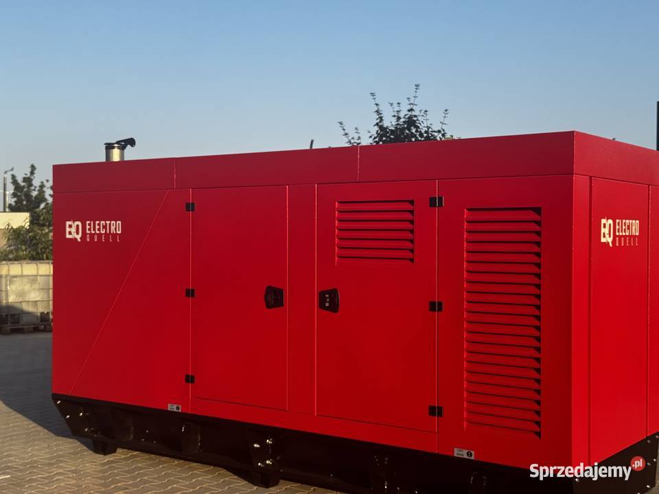 ElectroQuell FPT IVECO 310kVA 248kW Agregat Pleszew