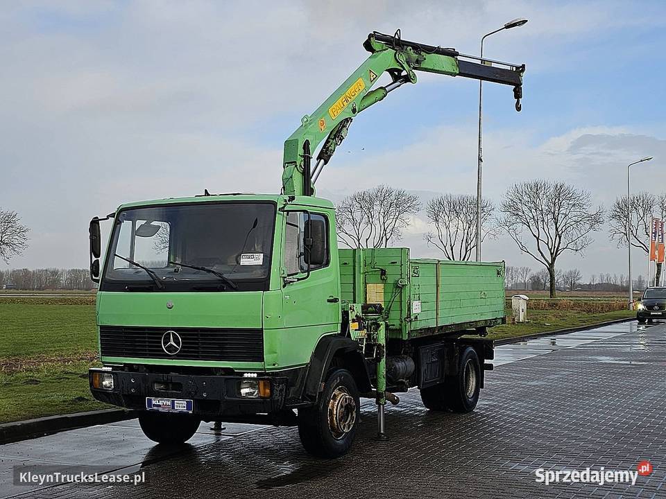 MercedesBenz 1317 6 CYL CRANE skrzyniowy 4x2 sprowadzony