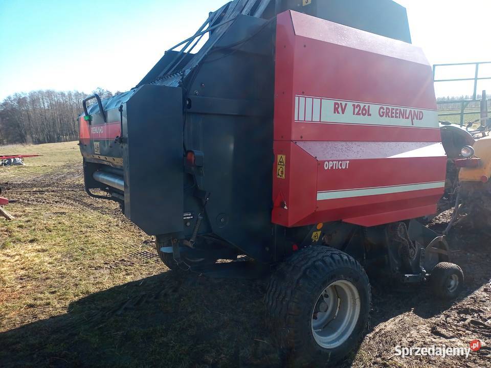 Prasa Greenland RV 126 l siatka rotor noże nieuszkodzony Opatów sprzedam