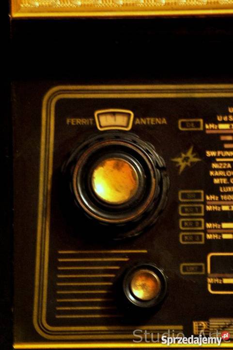 Stare radio lampowe Beethoven sprawne stan Łódź sprzedam