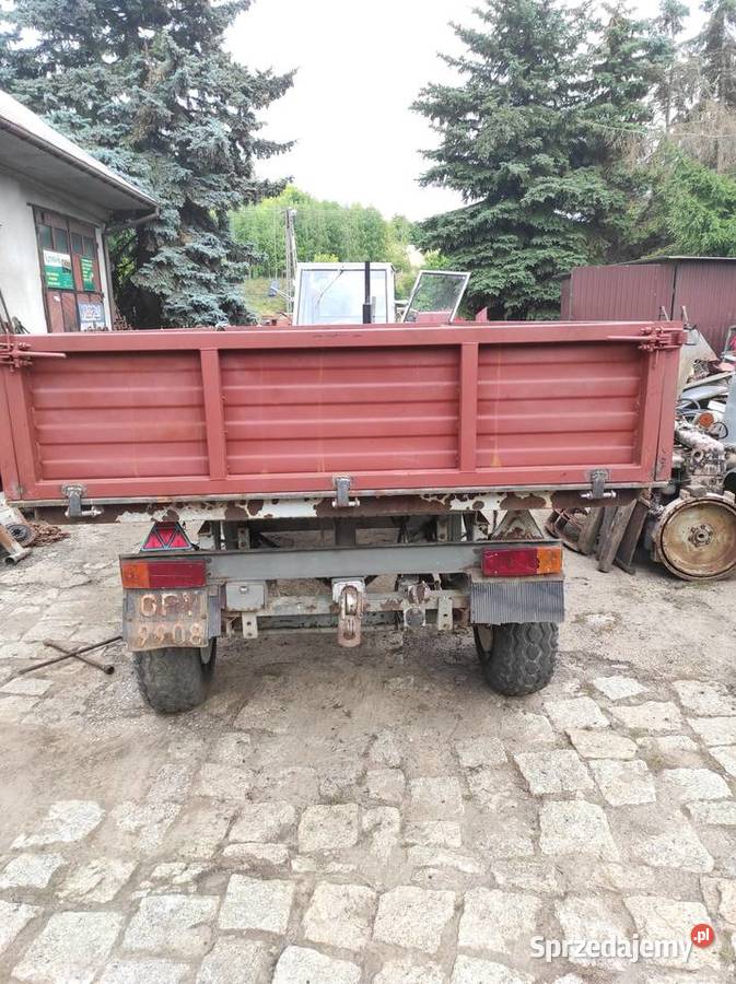 Przyczepa d732 wywrotka na dwie strony Miechów