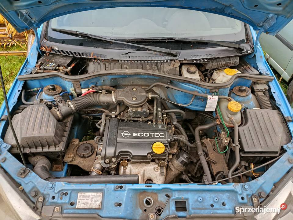 Opel Corsa 10 2002 r dawca części wielkopolskie Szklarka Myślniewska