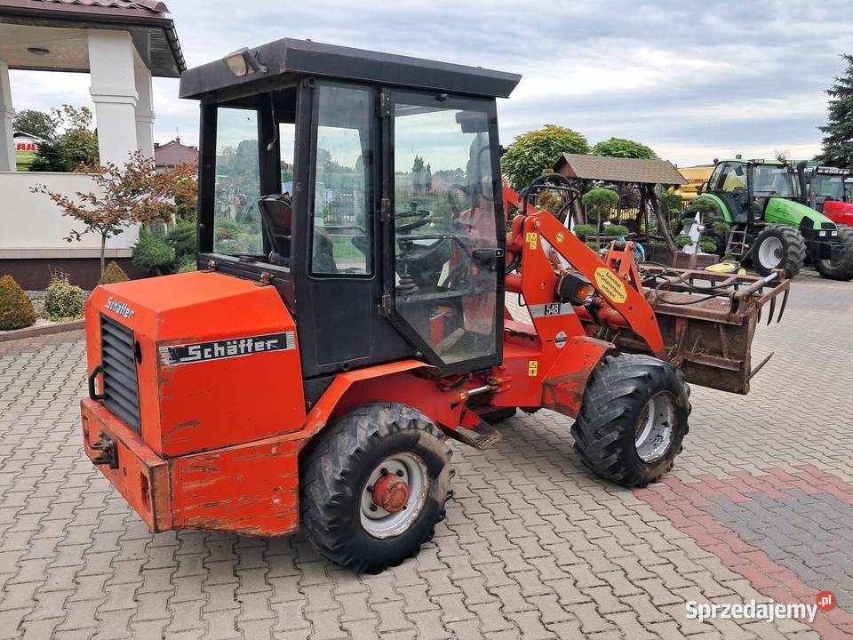 Ładowarka przegubowa Schaffer 548 weidemann 2000