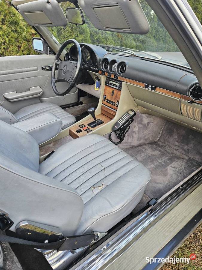 Mercedes 560sl r107 4 osobowy Rok produkcji 1988 łódzkie