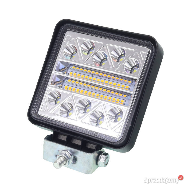 LAMPA ROBOCZA HALOGEN LED 40 LED KWADRATOWA