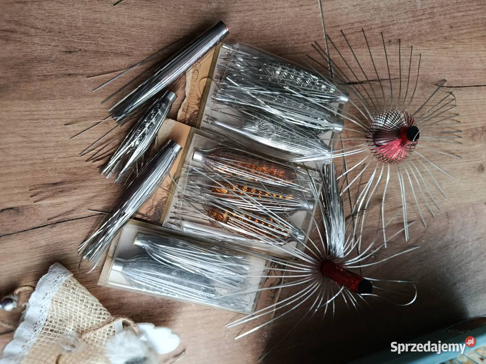 Pajączki bombki na choinkę z PRL Sztukę 14 sztuk Choszczno