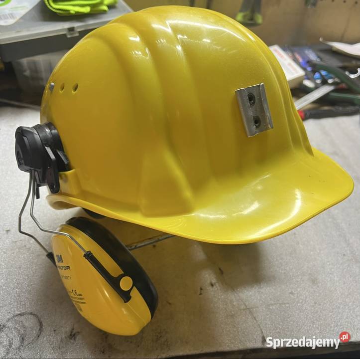 Kask budowlany nauszniki 3M peltor pomorskie Słupsk sprzedam