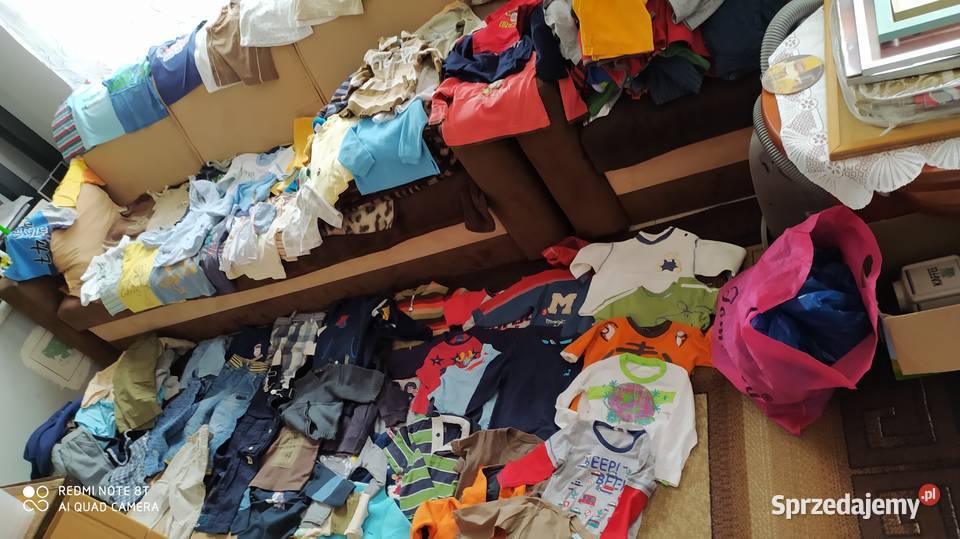 ubrania chłopięce odzież dziecięca paka 62 do 86 chłopiec Poznań sprzedam