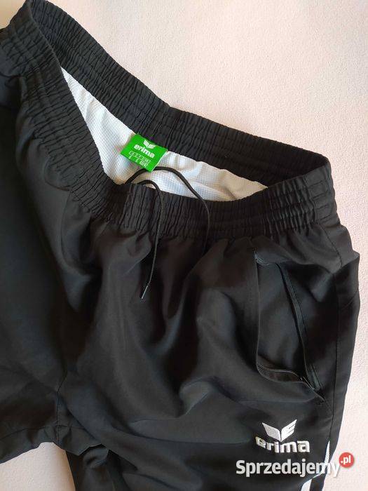 Spodnie treningowe Erima LXL przeciwwiatrowe Odzież sportowa Rzeszów sprzedam