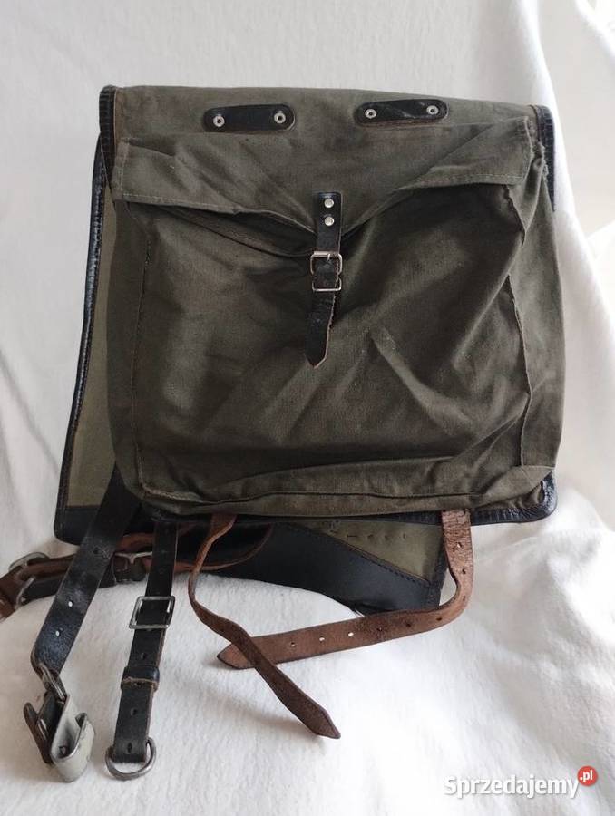 Stary Plecak Sierściuch Wehrmacht Cieszyn