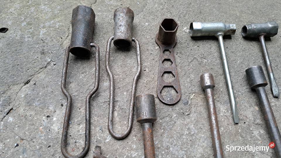 klucze samochodowe motocyklowe PRL Leszno