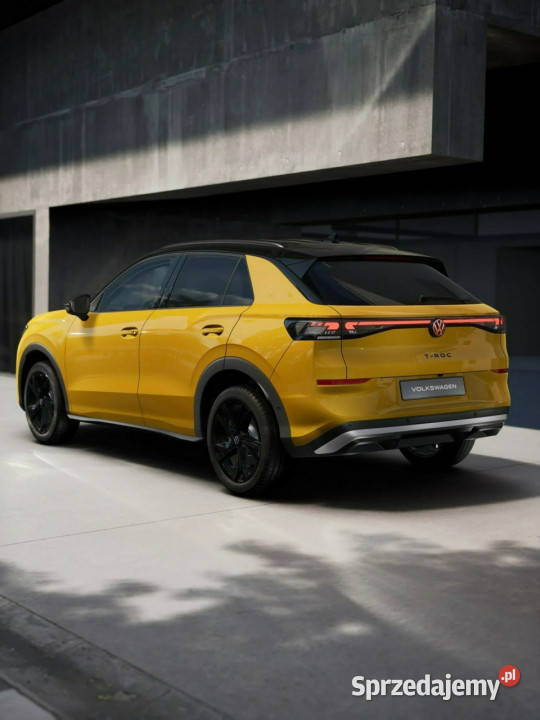 Volkswagen TRoc Wersja Style 15 eTSI 116 DSG elektrochrom. lusterko wst. Łódź sprzedam