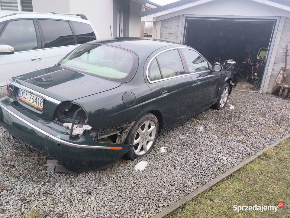 Jaguar stype 2005 skóra beż na części opolskie Lewin Brzeski