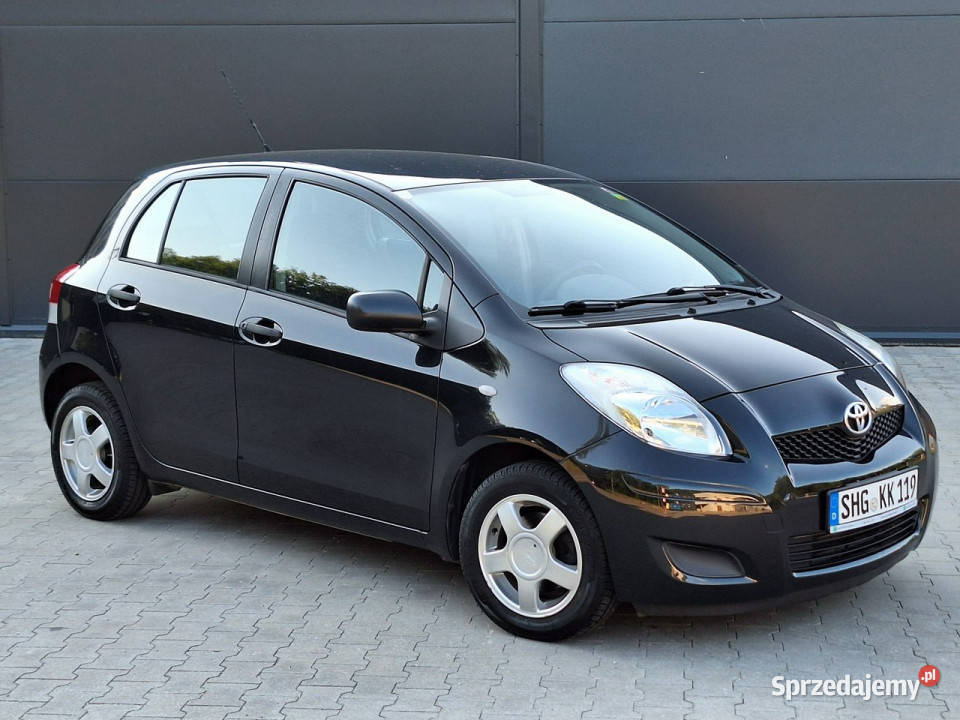 Toyota Yaris Z NiEMiEC ŁADNA klimatyzacja czarny warmińsko-mazurskie