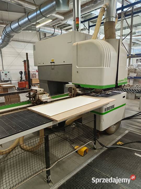Dwustronne centrum obróbcze CNC BIESSE SKIPPER łódzkie Konstantynów Łódzki