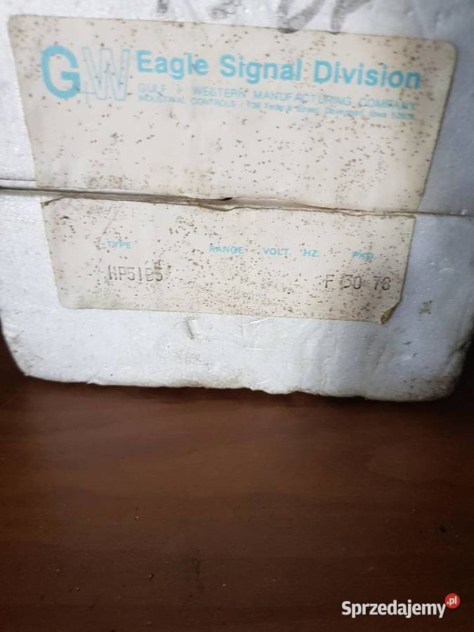 Eagle Signal HP51B5 Analogowy zegar elektryczny Pozostałe Elektronika