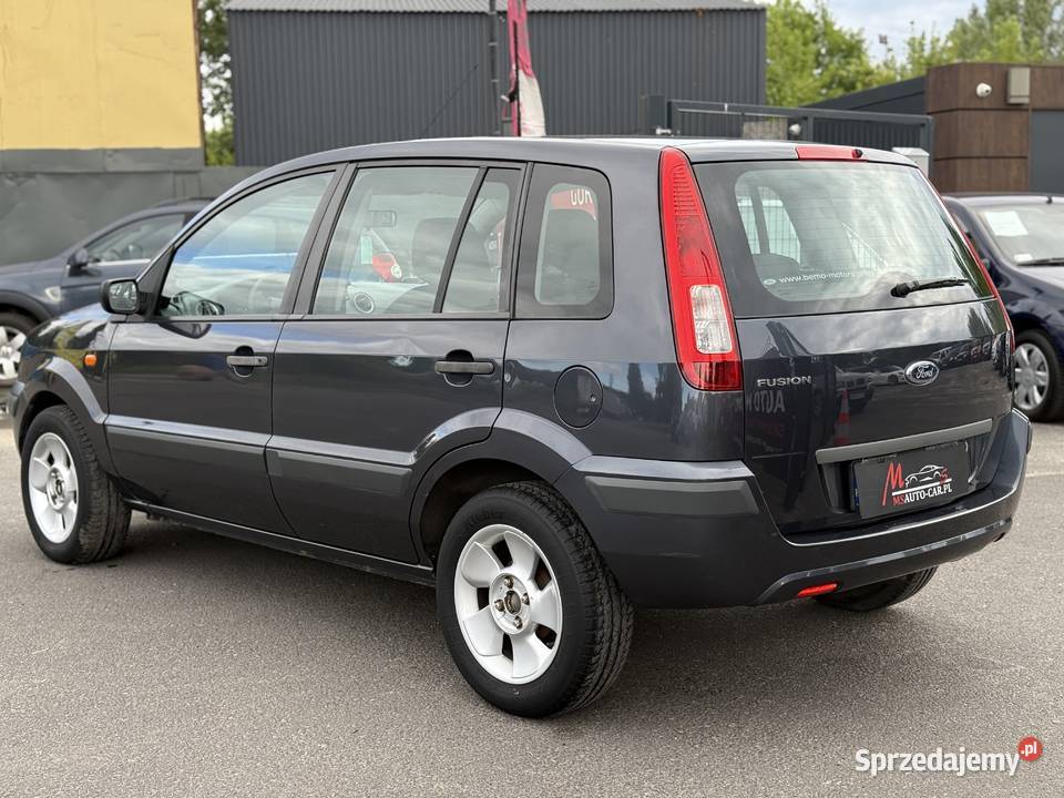 Ford Fusion 14 Benzyna 2007 Klima Alufelgi nieuszkodzony Poznań