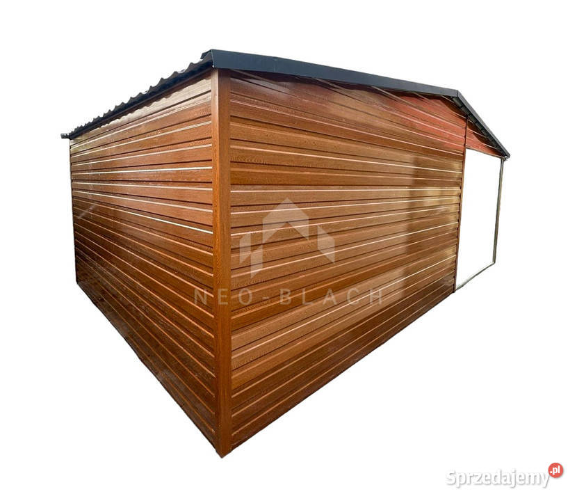 DOMEK OGRODOWY SCHOWEK 5x4m Wiata 3x4m Drzwi Architektura ogrodowa Braniewo