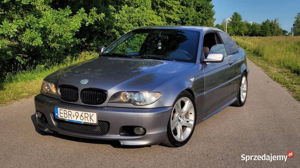 BMW E46 Coupe 330CD Silbergrau Metalic 250 manualna Brzeziny