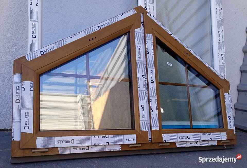 okno 145x110 białe PCV Zgierz