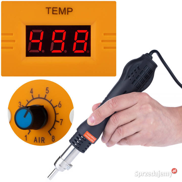 Spawarka Plastiku Rosfix 858D 700W Zszywacz 200 Pozostałe