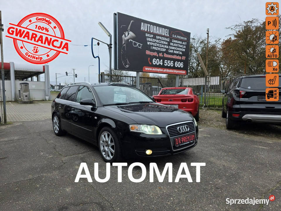 Audi A4 20 Benzyna 130 Automat Skóra Xenon A4 Słupsk