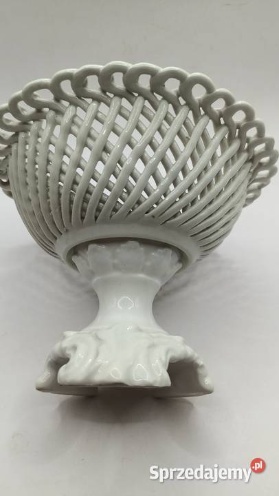 Porcelana włoska koszyczek żardiniera Bassano Zamość