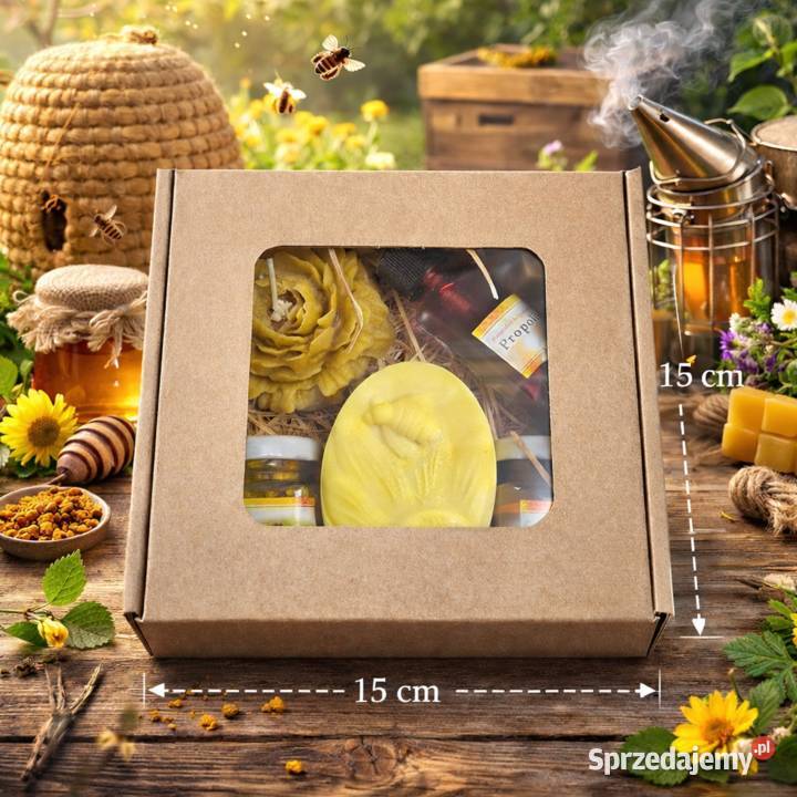 Zestaw prezentowy produkty pszczele z własnej podkarpackie Sędziszów Małopolski