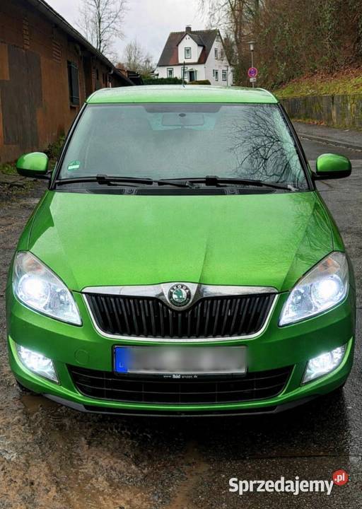 SKODA FABIA 2012 1WŁ Bezwypadkowa Tempomat Fabia śląskie Katowice sprzedam