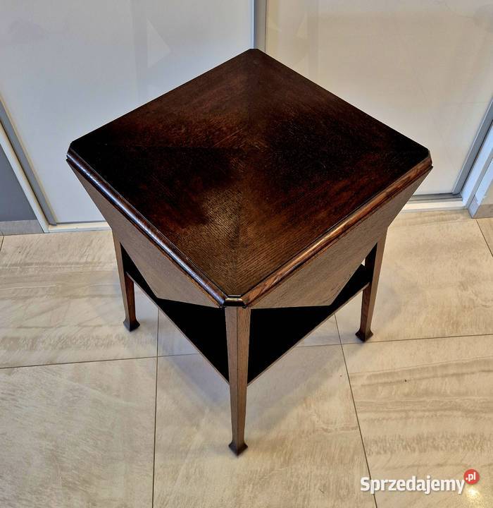 Stary stolik dębowy klapak Bydgoszcz