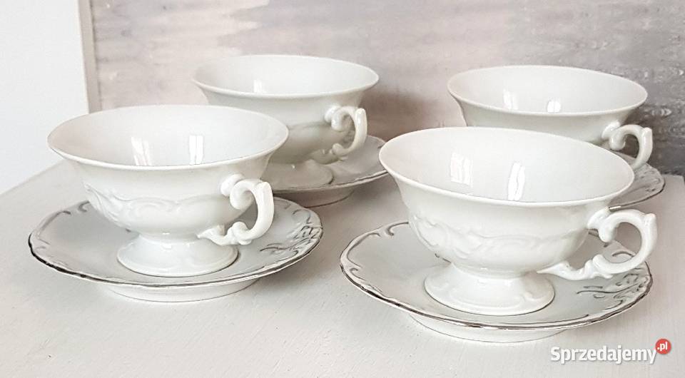 Filiżanka spodek podstawka Wałbrzych Wawel Ruda Śląska