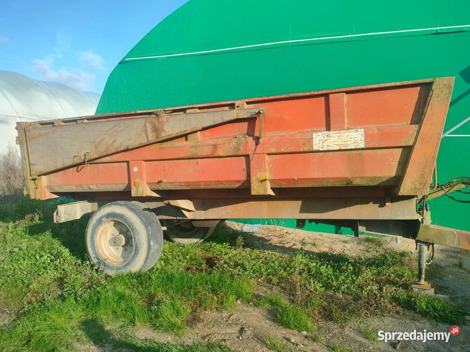 Przyczepa 10 ton ładowność nieuszkodzony Radomsko sprzedam