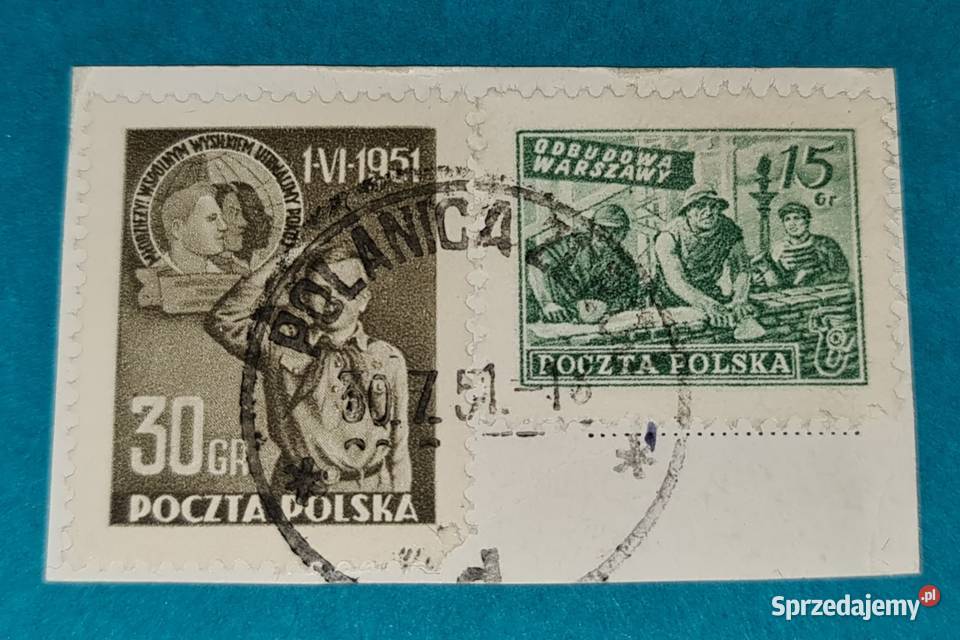 Znaczki PRL 1951r Starocia mazowieckie Warszawa sprzedam