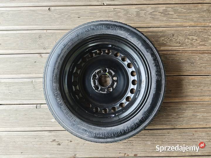 FORD KOŁO DOJAZDOWE ZAPASOWE 12580R16 5X108 ET25 Koła dojazdowe łódzkie Rawa Mazowiecka sprzedam