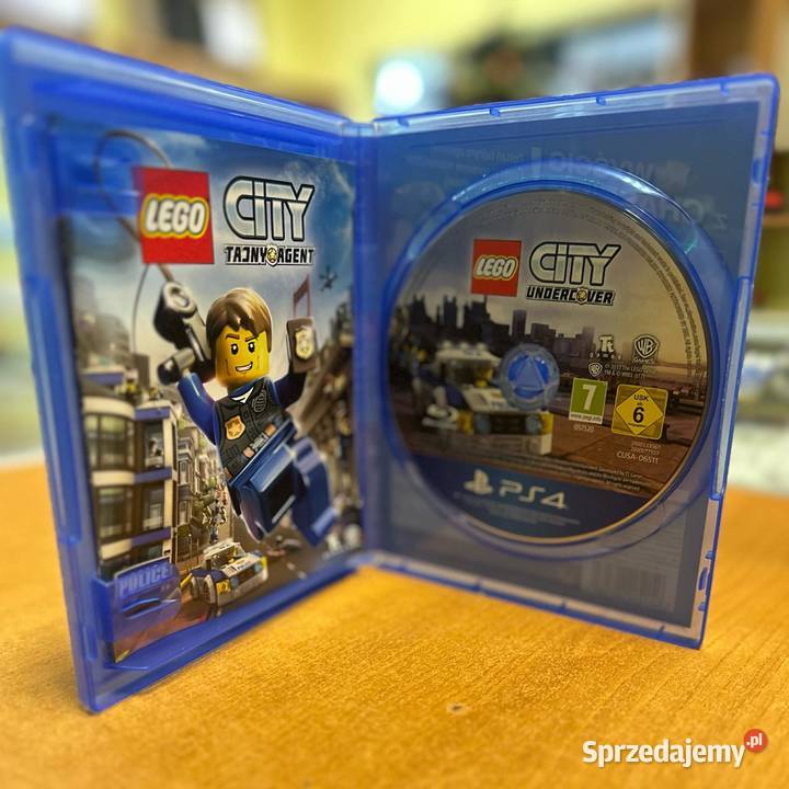 Gra na 4 Lego City Tajny Agent Elbląg