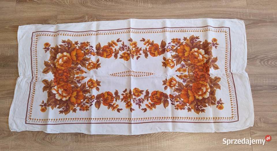 Obrus w kwiaty 1270 x 605 wielokolorowy Hajnówka